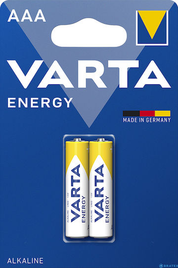 Varta Energy Alkaline Batterien AAA 1.5V 2Stück