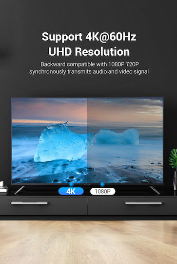 Vention Konverter USB-C / DisplayPort männlich zu USB-C / DisplayPort weiblich 1Stück TCCH0