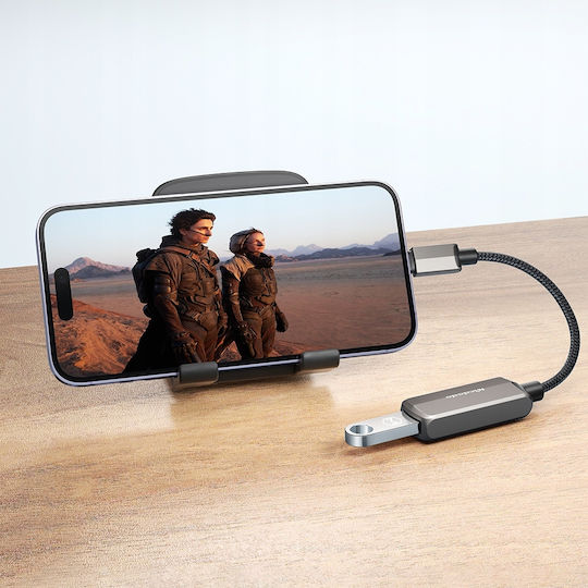 Mcdodo OTG 2v1 Μετατροπέας Lightning male σε Lightning / USB-A female 1τμχ