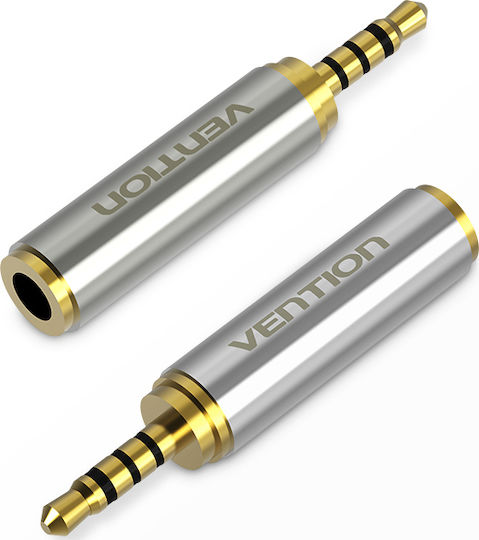 Vention Μετατροπέας 3.5mm male σε 2.5mm female Γκρι 1τμχ VAB-S02