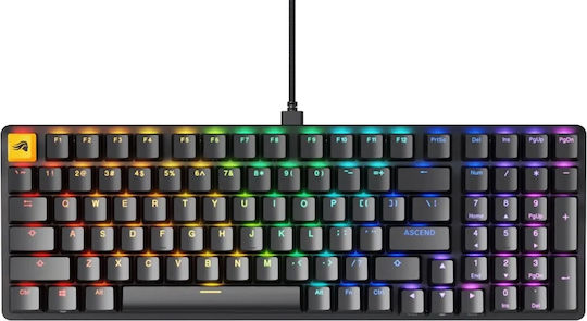 Глориъс Gmmk2 Модулна Механична Клавиатура Пълен Размер 96% Barebones Издание Us Ansi Черна Glo-gmmk2-96-rgb-b