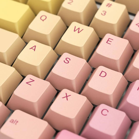 Glorious Gpbt 143 Premium Us Ansi Keycap Pink Grapefruit