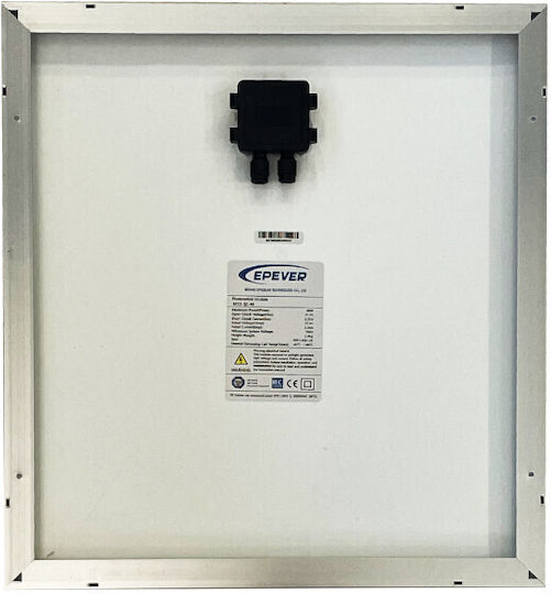 Epsolar M-40w Monokristallin Solarmodul 40W 12V 490x450x25mm