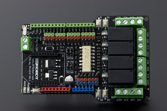 DFRobot 4 Channel Relay Shield για Arduino