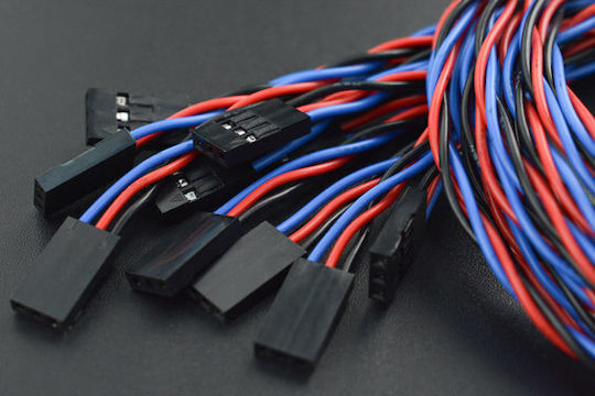 DFRobot Καλώδιο Αναλογικού Αισθητήρα για Arduino - 0.5m 10τμχ
