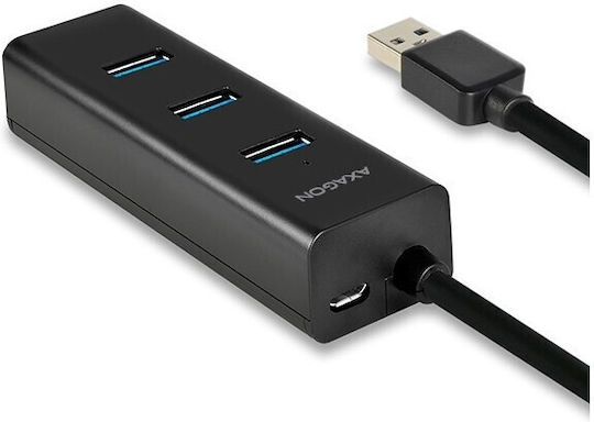 Axagon Hub USB 3.0 Cu 4 Porturi Și Conectare USB-A