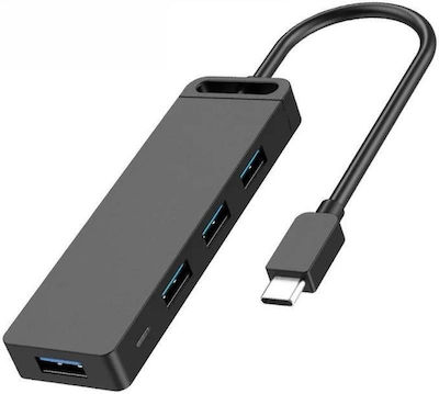 Vention USB 3.0 Hub 5 Porturi cu conexiune USB-C (TGKBF)