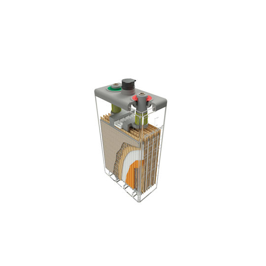 SunLight Μπαταρία Φωτοβολταϊκών OPzS Ανοιχτού Τύπου 2V 564Ah C12 (2V 7 RES OPzS 750)