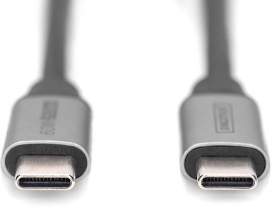 Digitus USB 3.0 Video Cable USB-C male - USB-C 60W PD Μαύρο 1m DB-300220-010-S