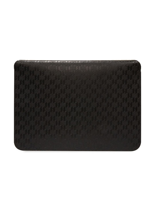Karl Lagerfeld Saffiano Monogram Θήκη για Laptop 14" σε Μαύρο χρώμα