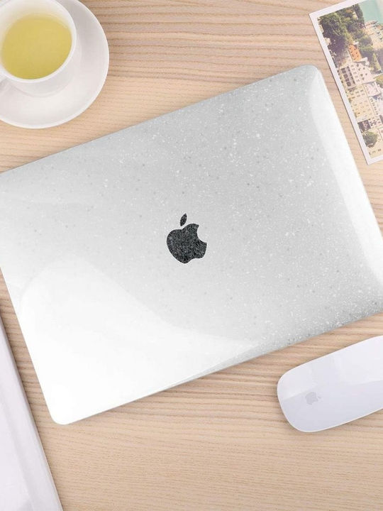 Θήκη Tech Protect Smartshell Apple Macbook Air 13 M2-m5 2023-2026 Glitter Διαφανο