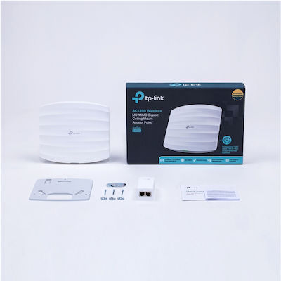 TP-LINK EAP225 v5 Zugriffspunkt Wi‑Fi 5 Dualband (2,4 & 5 GHz) in Einzelner Bausatz