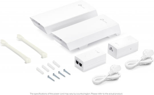 TP-LINK EAP211-Bridge KIT v1 Точка за достъп Wi-Fi 5 Единична лента (5GHz) Бяла
