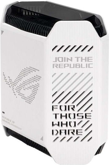 Asus ROG Rapture GT6 WiFi Mesh Network Access Point Wi‑Fi 6 Tri Band (2.4 & 5 & 5GHz) Λευκό