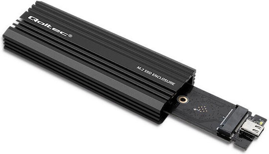 Qoltec Case for Hard Drive M.2 SATA III with Connection SATA Type-C
