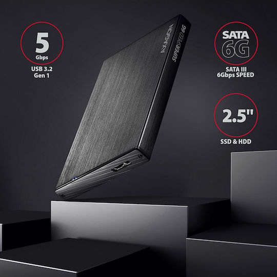 Axagon Θήκη για Σκληρό Δίσκο 2.5" SATA III με σύνδεση USB 3.2