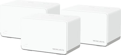 Mercusys Halo H70X v1.2 WiFi-Mesh-Netzwerk Zugriffspunkt Wi-Fi 6 Dualband (2,4 & 5 GHz) in Dreifach-KIt