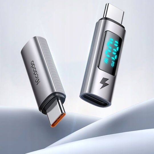 Mcdodo Μετατροπέας USB-C male σε USB-C female Πορτοκαλί 1τμχ OT-6090
