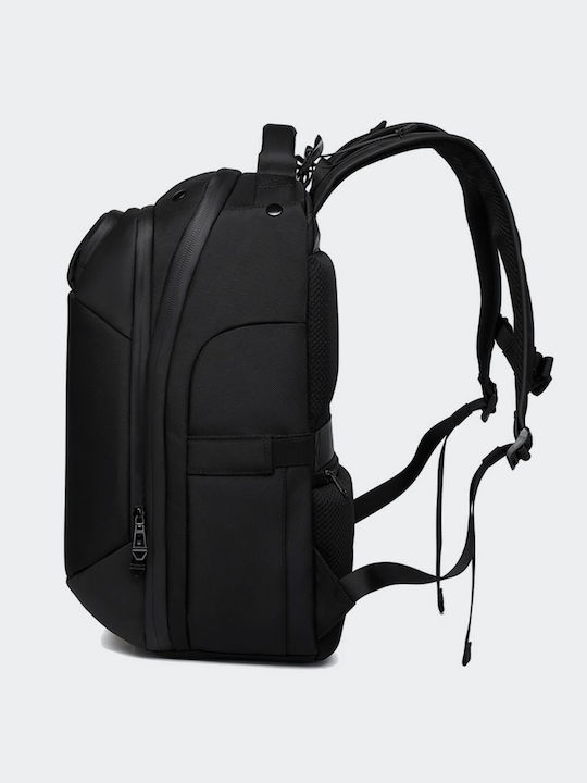 Ozuko Αδιάβροχη Τσάντα Πλάτης για Laptop σε Μαύρο χρώμα 9717