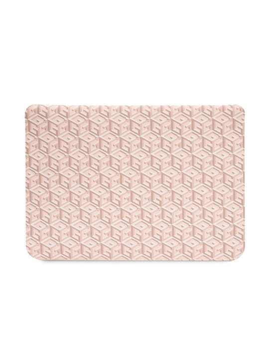 Guess Pu G Cube Laptop-Hülle 13" Rosa