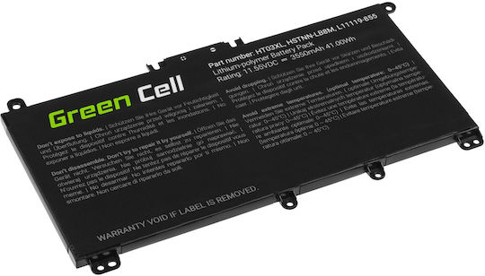 Green Cell Съвместима Батерия за HP Павилион с 3400mAh