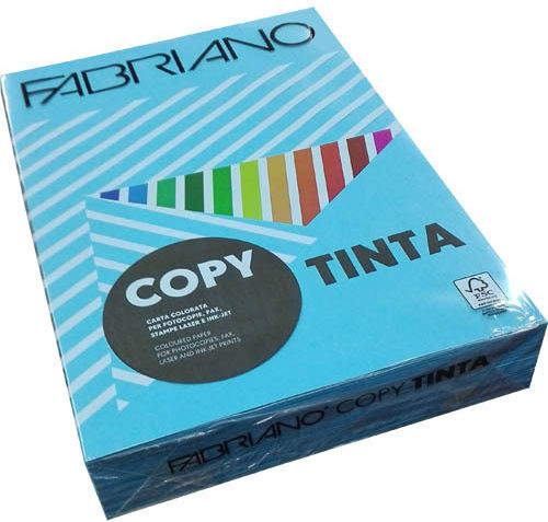 Fabriano Copy Tinta Unicolor Printing Paper A4 200gr/m² 100 sheets Blue