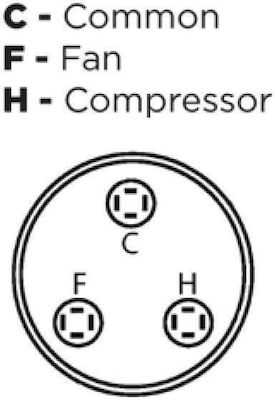 Condensator 40μF 450V +5 μF 03.006.0204