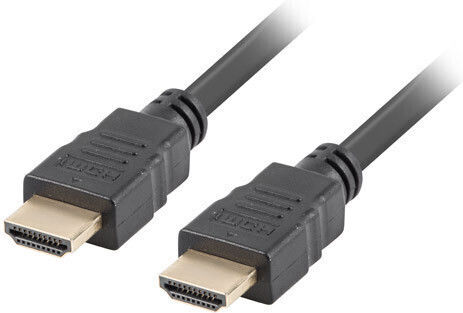 Lanberg HDMI 1.4 High Speed 1080p 120Hz Cable HDMI Male - HDMI Male 0.5m Black