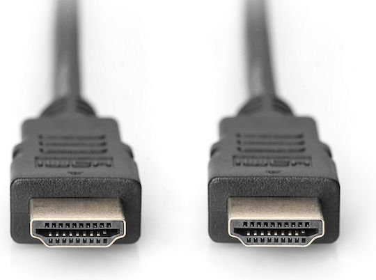Digitus HDMI Кабел HDMI Мъжки - HDMI Мъжки 2м Черен