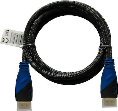 Savio 1 5m; Black Color HDMI 1.4 Cable HDMI male - HDMI male 1.5m Black