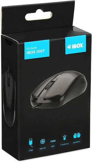 iBox i010 С кабел Мишка Черен