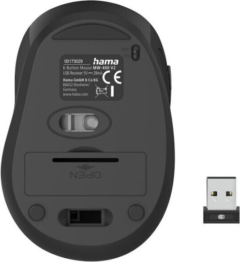 HAMA MW400 V2 Wireless Mouse Yellow