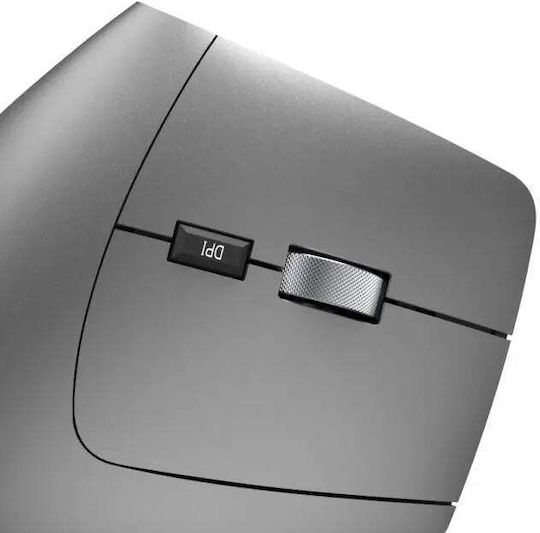 HAMA EMW-700 Ασύρματο Εργονομικό Bluetooth Vertical Ποντίκι Γκρι