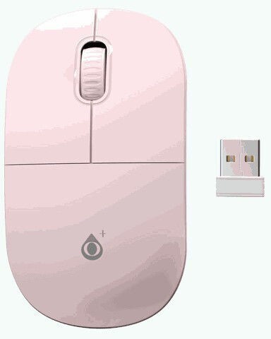 Moveteck NG6040 Wireless Mouse Pink