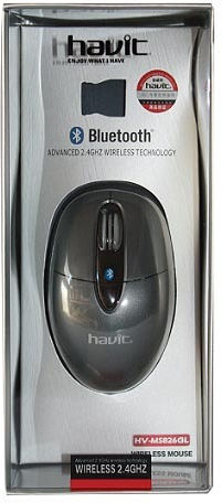 Havit HV-MS826 Ασύρματο Bluetooth Mini Ποντίκι Μαύρο