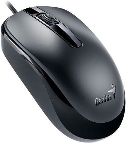 Genius DX-120 Ενσύρματο Mini Ποντίκι Μαύρο