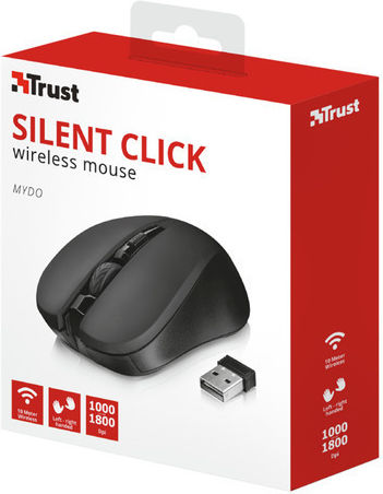 Trust Mydo Wireless Mouse Black