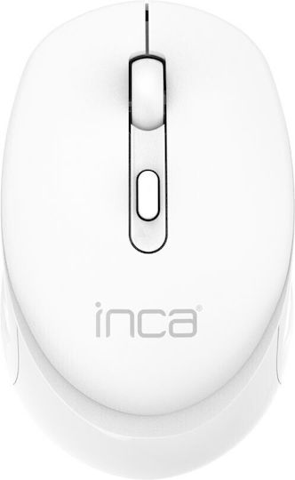 Inca IWM-243RB Ασύρματο Ποντίκι Λευκό