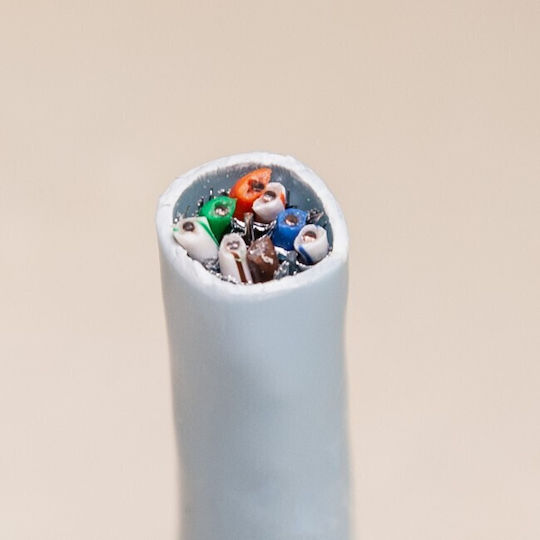 Unitek S/FTP Cat.6a (Gigabit) Network Cable Ethernet Without Terminated 305m Gray