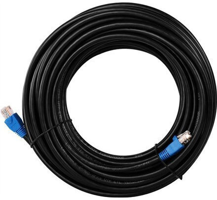 Goobay U/UTP Cat.6 (Gigabit) Network Cable Ethernet Outdoor 30m Black
