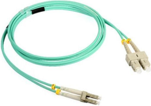 Lanberg Optical Fiber Cable LC/UPC-LC/UPC 2m Turquoise