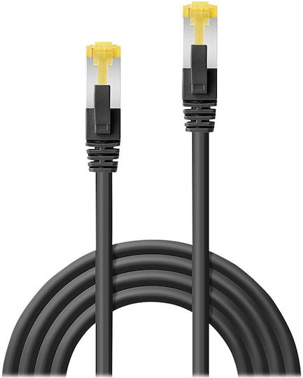 Lindy S/FTP Cat.7 Ethernet Network Cable 1m Black 7pcs