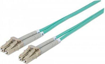 Intellinet Optical Fiber Cable LC-LC 1m Blue