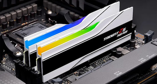 G.Skill Trident Z5 Neo RGB DDR5 32GB RAM με 2x16GB Modules και Ταχύτητα 6000 για Desktop