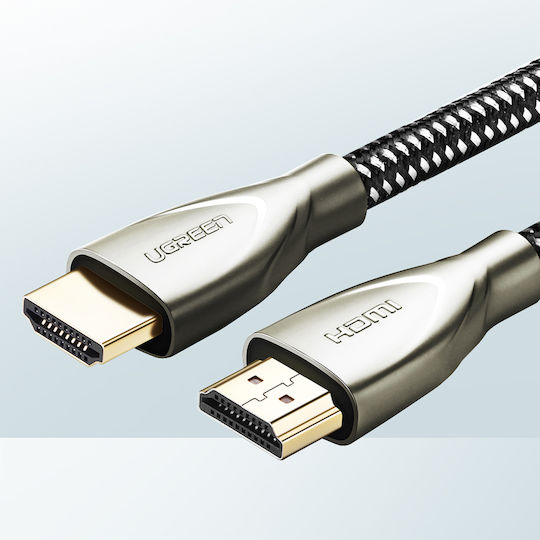 Ugreen HD131 HDMI 2.0 Premium High Speed 4K 60Hz HDR Braided Cable HDMI Male - HDMI Male 2m Gray