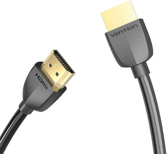 Vention HDMI 2.0 Premium High Speed 4K 60Hz HDR Cable HDMI male - HDMI male 0.5m Μαύρο
