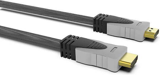 Inca HDMI 2.0 Premium High Speed 4K 60Hz HDR Cable HDMI Male - HDMI Male 5m Black