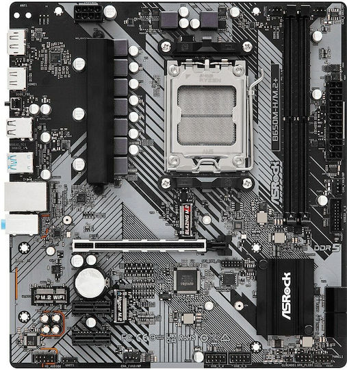 ASRock B650M-H/M.2+ Motherboard Micro ATX με AMD AM5 Socket 90-MXBMS0-A0UAYZ