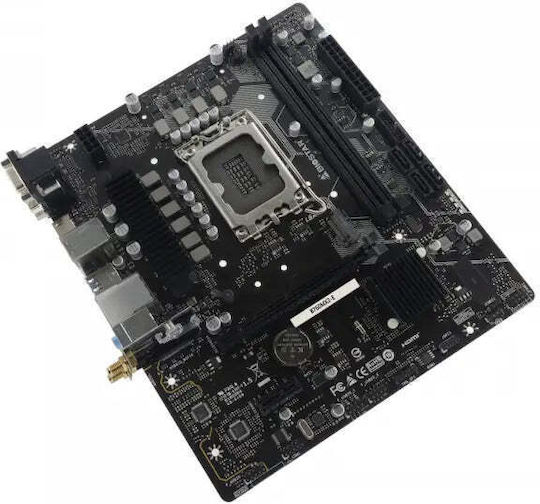 Biostar B760MX2-E DDR5 rev. 1.0 Motherboard Micro ATX with Intel 1700 Socket