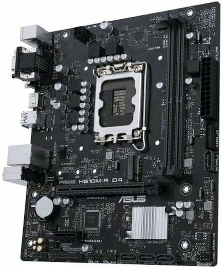 Asus Prime H610M-R Motherboard Micro ATX με Intel 1700 Socket 90MB1GL0-M0ECY0